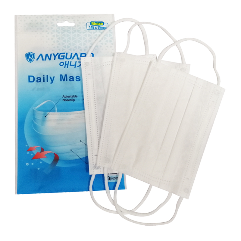 Anyguard Kids Daily Face Mask M Size BFE 98.9%- 3 layer protection ( 18pcs/ 36pcs)